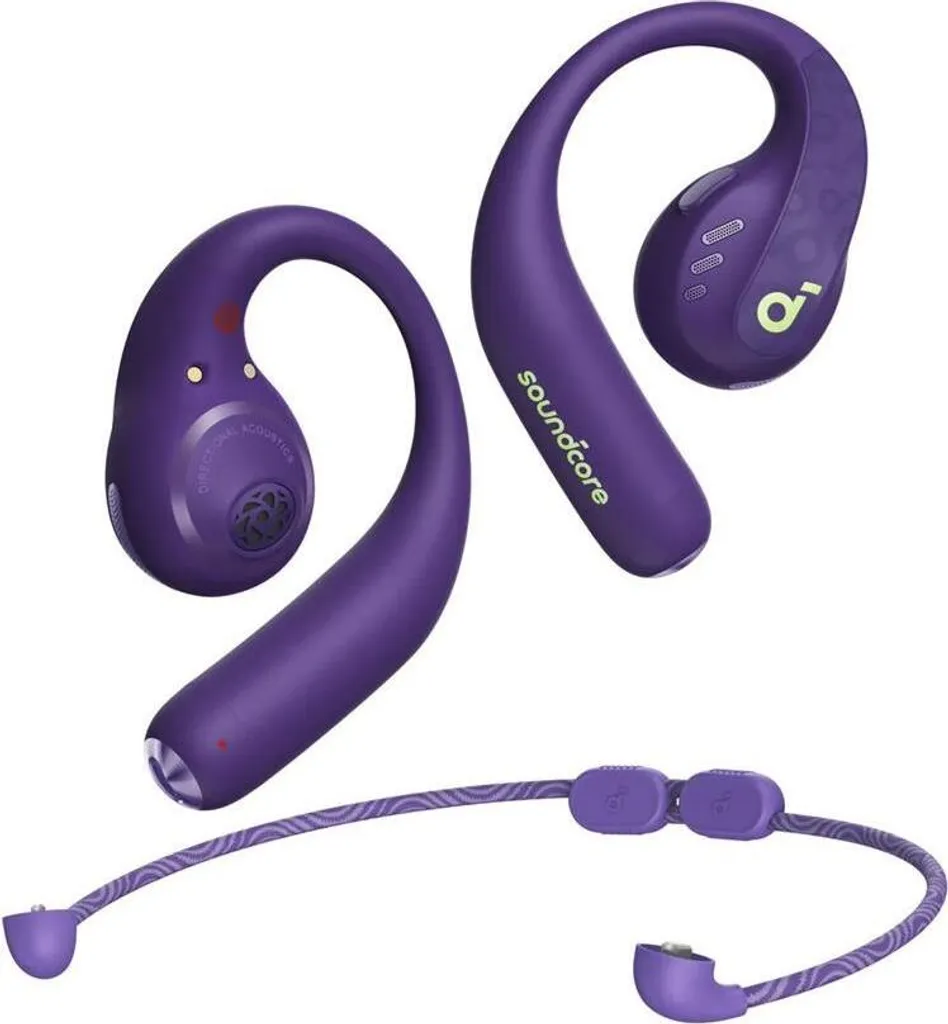 Cuffie Sportive Anker Soundcore AeroFit Pro Viola | Open-Ear Bluetooth 5.3