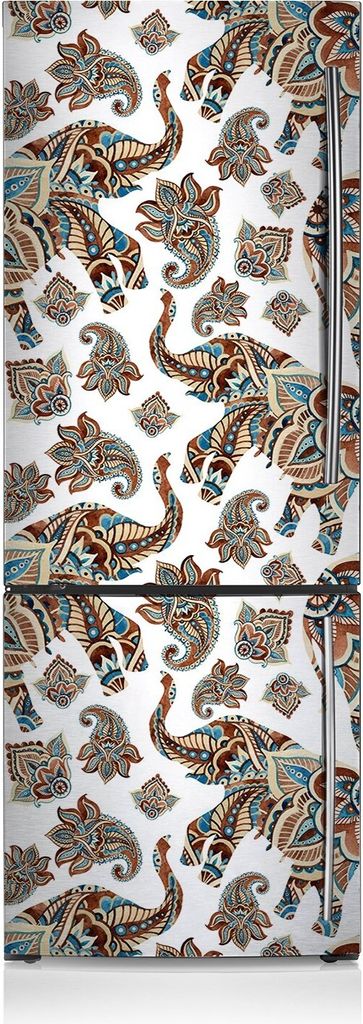 Kühlschrankmagnete Kühlschrank Magnetfolie Magnete Küche 60x190 cm - Elefant