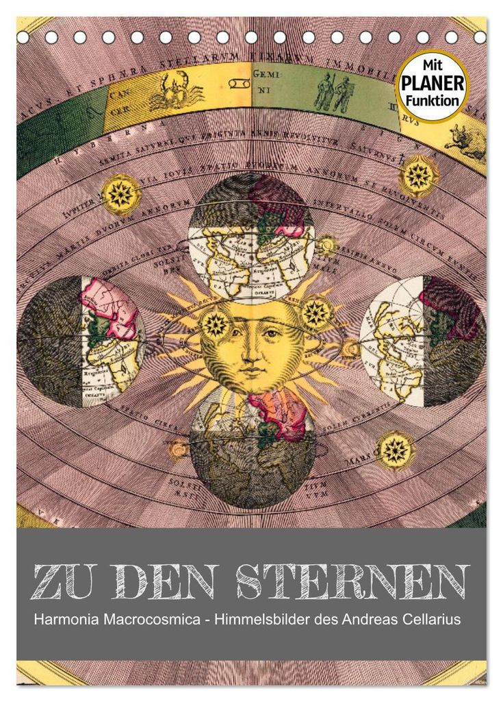 Zu den Sternen - mit Planerfunktion (Tischkalender 2027 DIN A5 hoch), CALVENDO Monatskalender