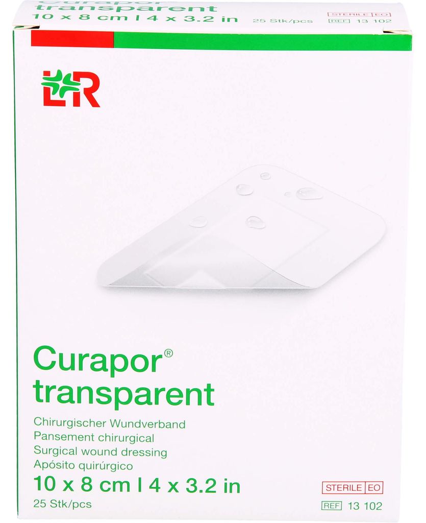 Curapor Wundverband transparent steril, 25 St PFL Produktbild 