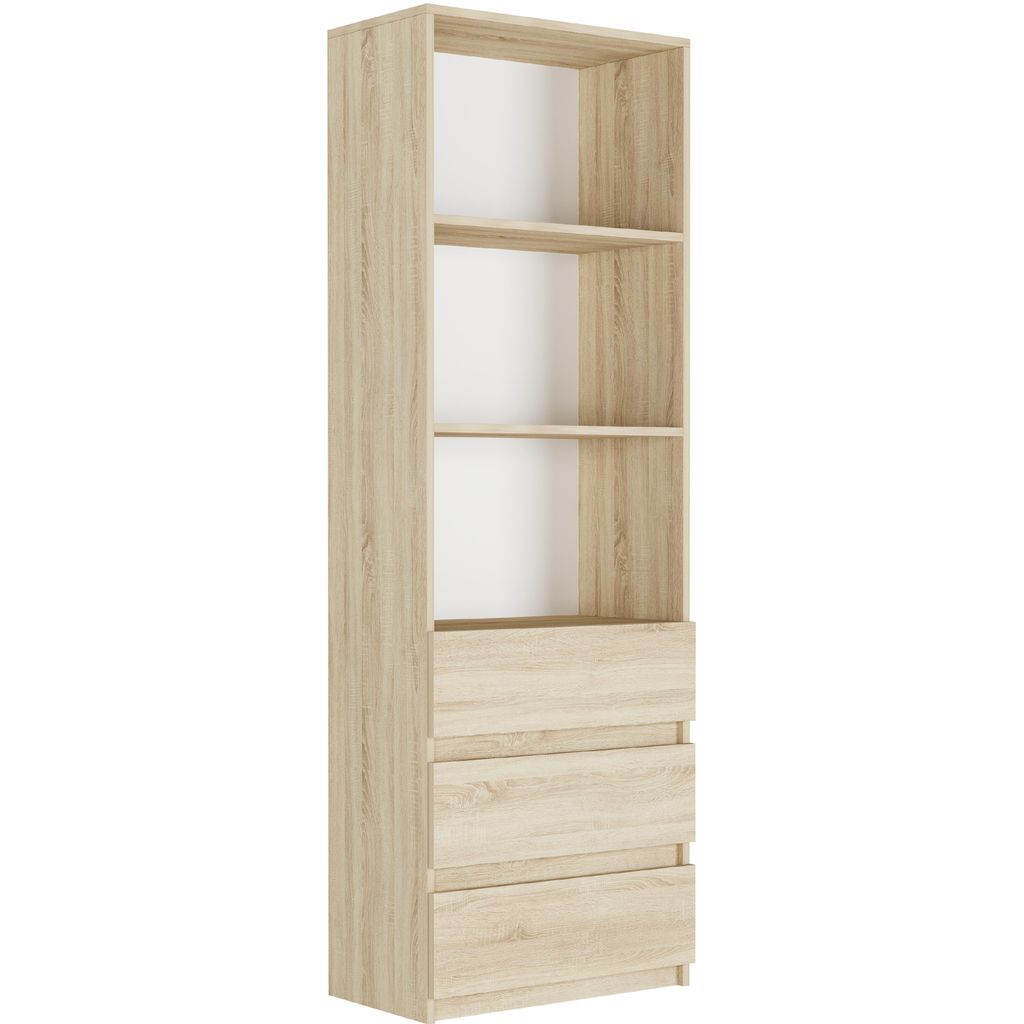 Framire Bücherregal Büroregal mit 3 Schubladen und 3 Produktbild 