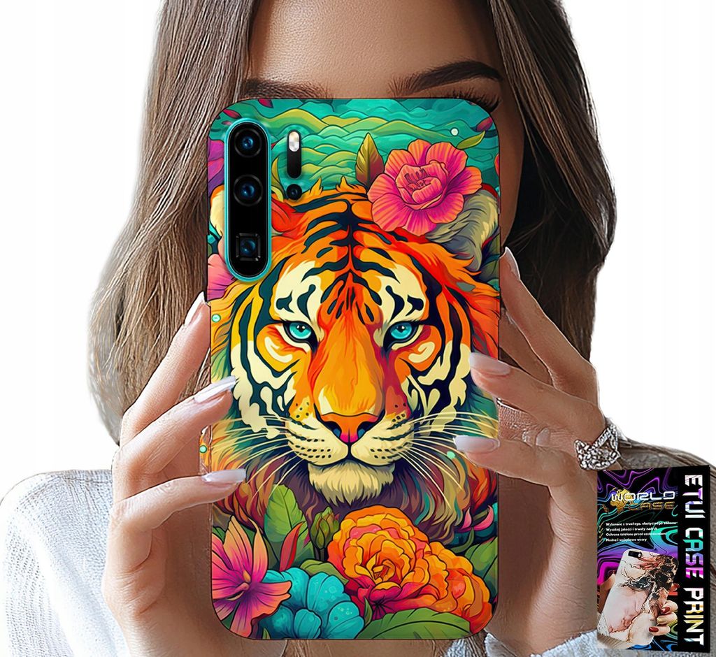 Fall Für Huawei P30 Pro - Tiermuster Tiger Tiger Fall