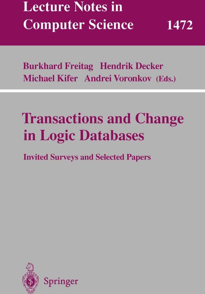 Transactions and Change in Logic Databases