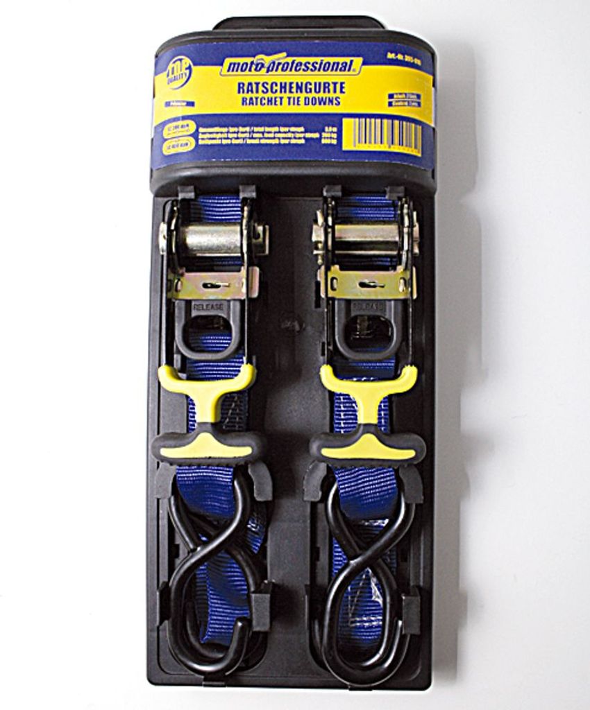 motoprofessional Ratschen-Zurrgurte, 3m