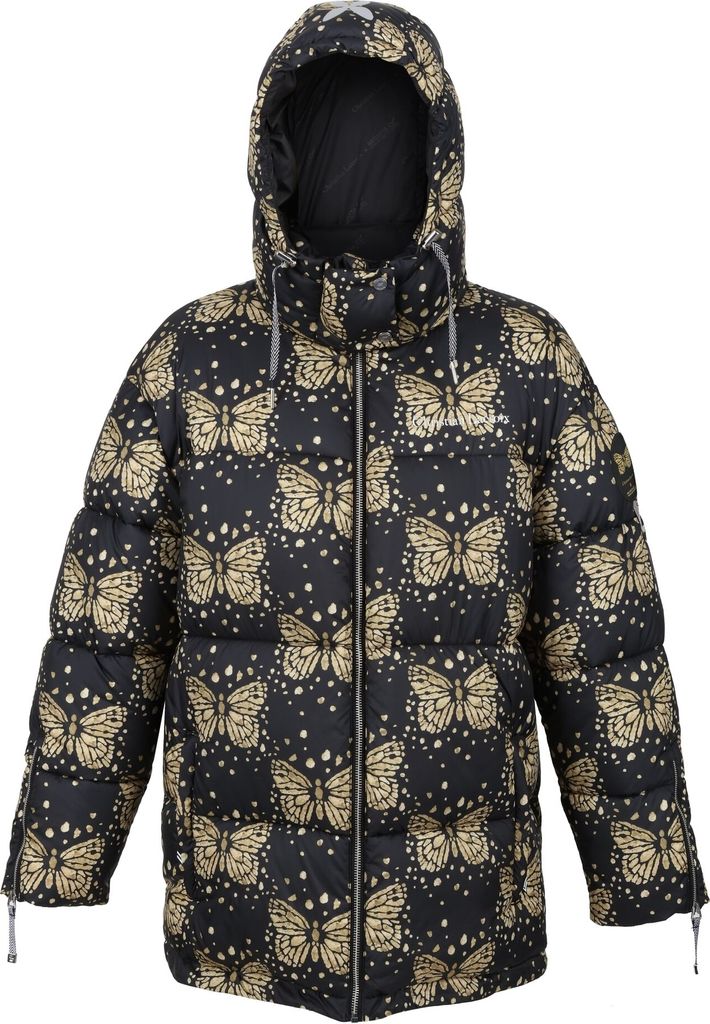 Regatta - "Christian Lacroix Gallican" Steppjacke für Damen RG9111 (38 DE) (Schwarz/Gold)