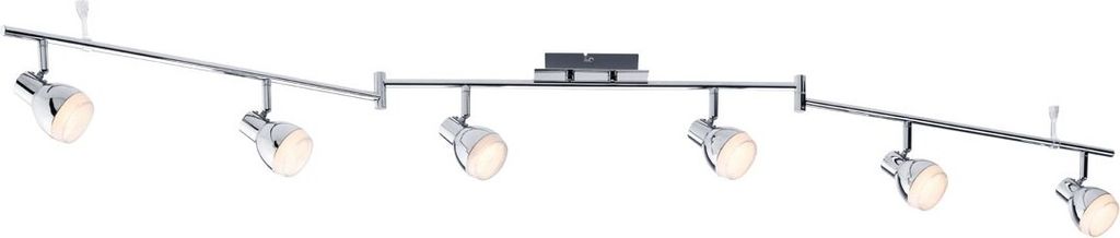 Paulmann LED Deckenlampe Deckenleuchten 6x 4,6W Silber Produktbild 