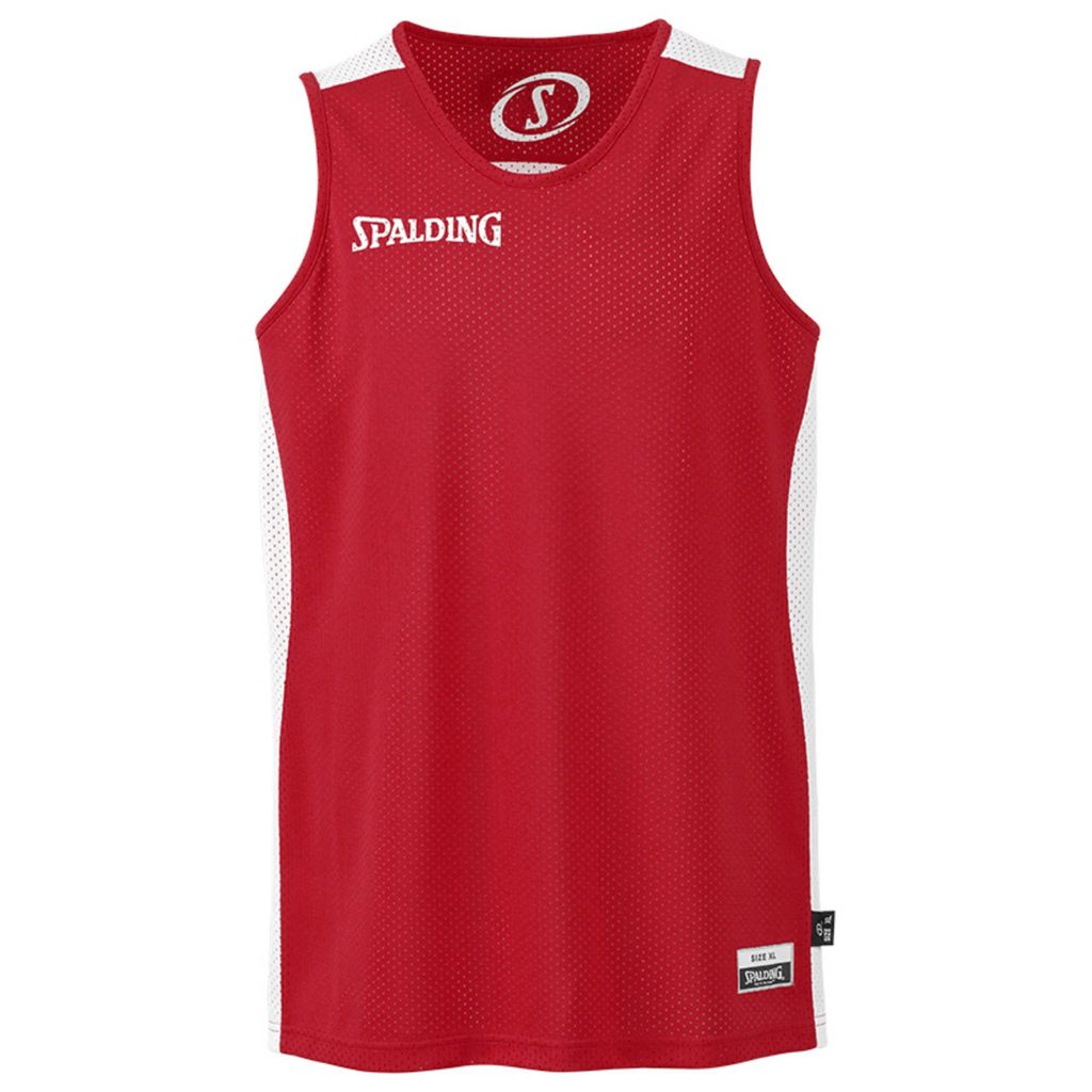 Spalding Essential Reversible Shirt - rot/weiß - Größe: XXL, 300201408