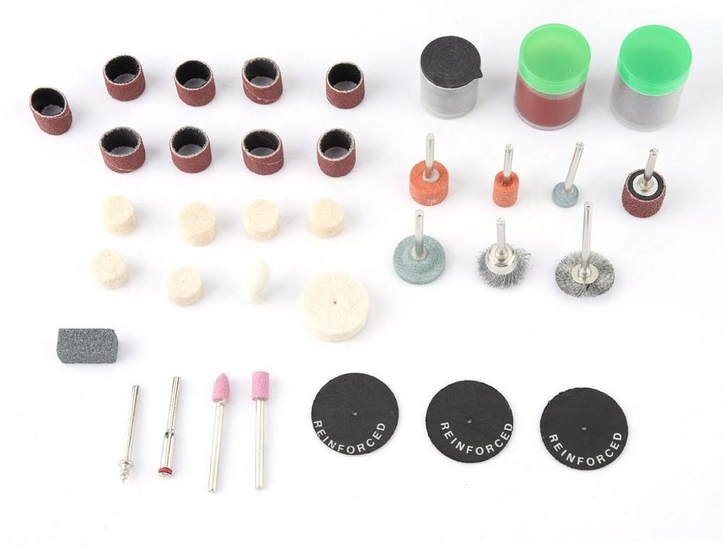 Drehwerkzeug-Zubehör, Schleifen, Bohren, Polieren, Schleifen, 105-teiliges Elektroschleifer-Zubehörset für