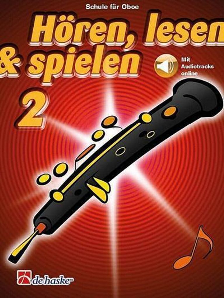 Hören lesen und spielen Band 2 (+Online-Audio)für Oboe