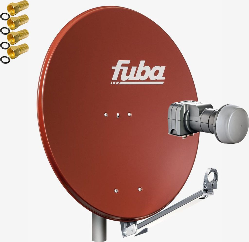 Fuba DAL 802 R Sat Satelliten Anlage Schüssel Twin LNB LMB Produktbild 