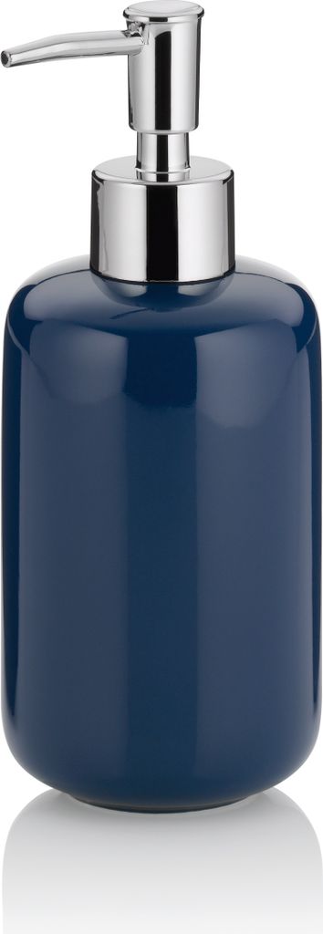 Dispenser per sapone Kela Isabella in Vetroceramica blu Immagine del prodotto 