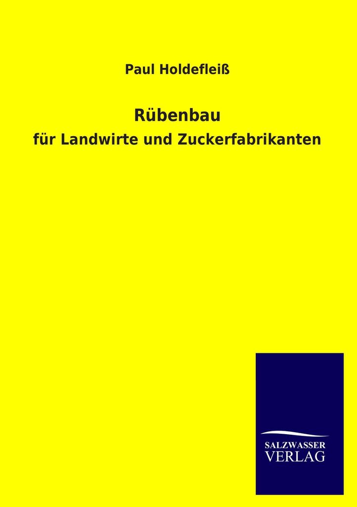 Rübenbau
