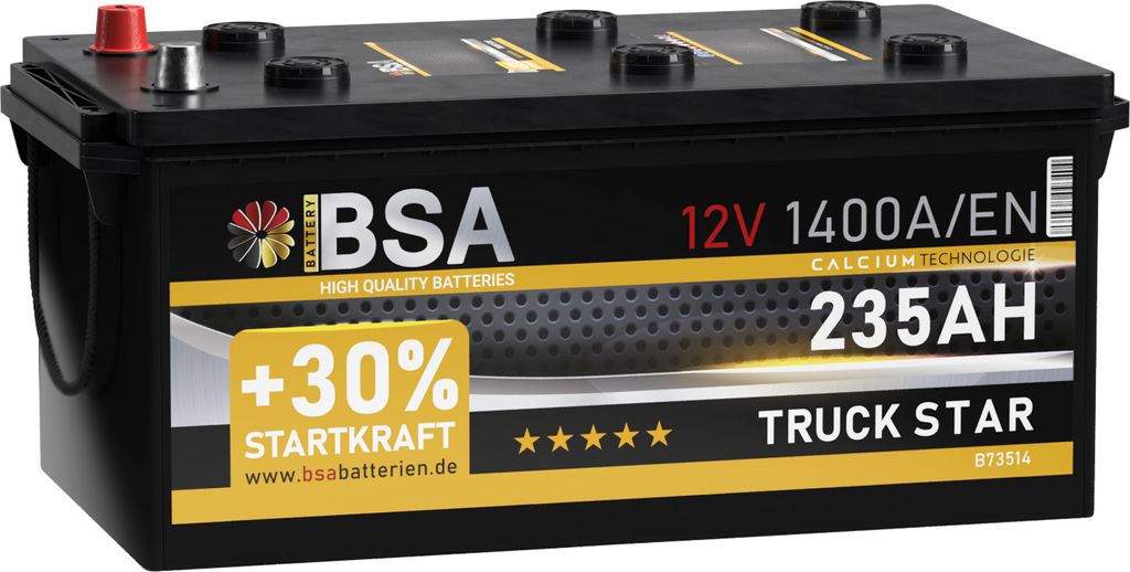 LKW Batterie 235Ah 12V 1400AEN Starterbatterie statt 200AH 220AH 225AH 230AH