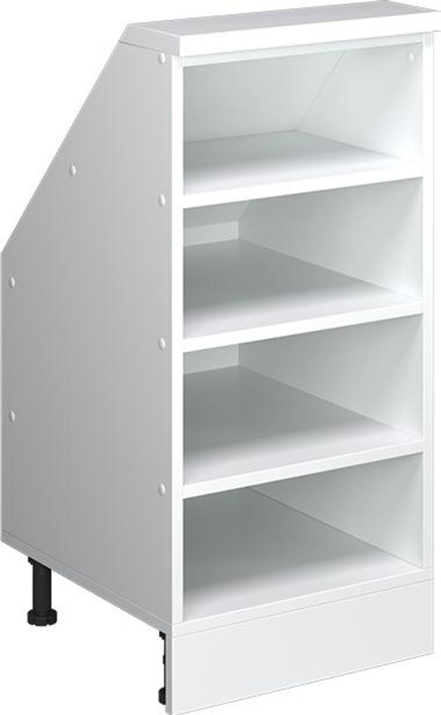 Szafa na dach skośny Vicco Rion Biały 40 x 81.6 cm z 4 Zdjęcie produktu 