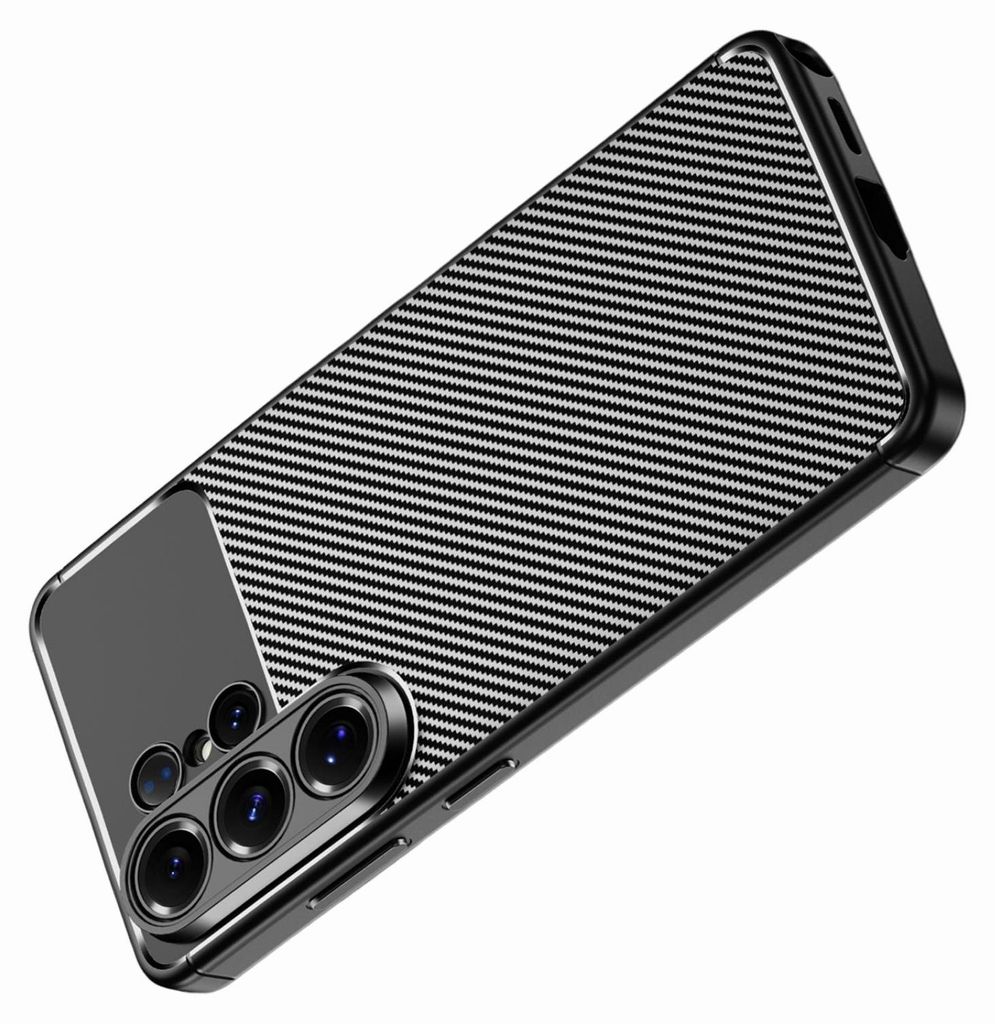 Hülle für Samsung Galaxy S26 Ultra Handyhülle Schutzhülle Silikon Cover Bumper Case Schwarz
