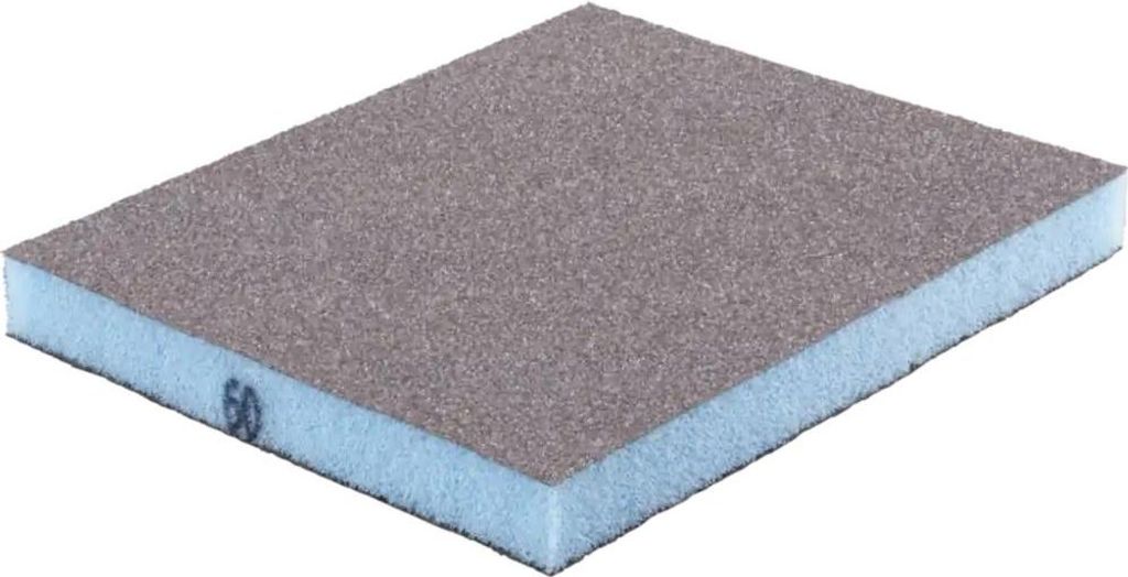 PFERD TOOLS Wasserfester Schleifschwamm 98x120x13 mm A60 zweiseitig für universelle Anwendung