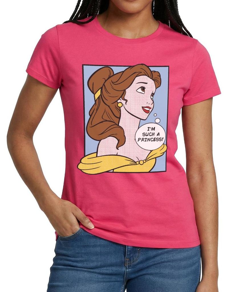Belle I'm Such A Princess Frauen T-Shirt, XL, Azalea
