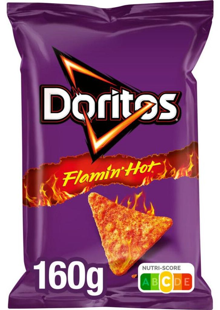 Doritos Flamin' Hot Chips 160g - Chrupiące, pikantne chipsy Zdjęcie produktu 