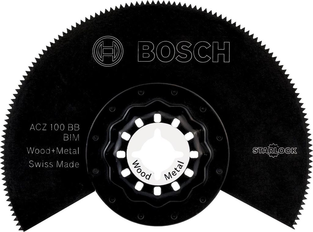 Bosch BIM Segmentsägeblatt ACZ 100 BB, Wood and Metal, 100 mm, 10er-Pack