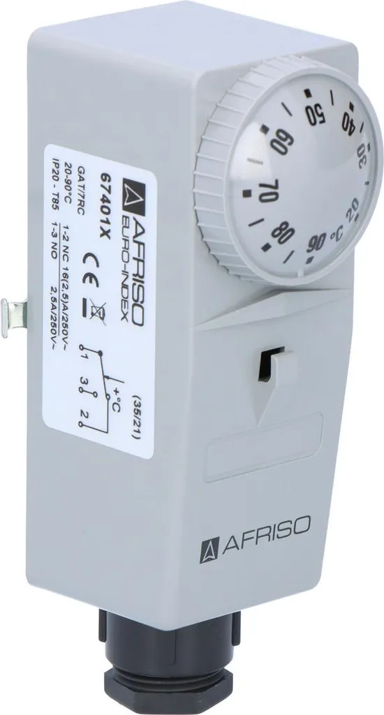 Réguler la chaleur du chauffage avec le thermostat BRC 20-90°C à poser