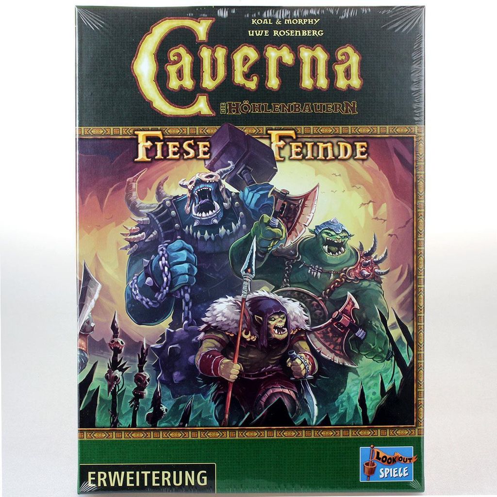 Lookout-Games Caverna - Fiese Feinde Erweiterung (DE)