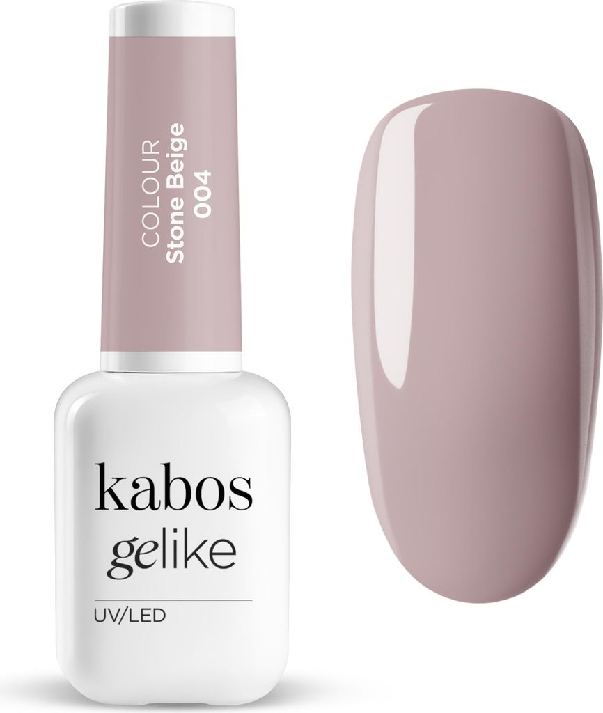 Kabos UV Nagellack Hybrid Gelike 004 Stone Beige 8ml