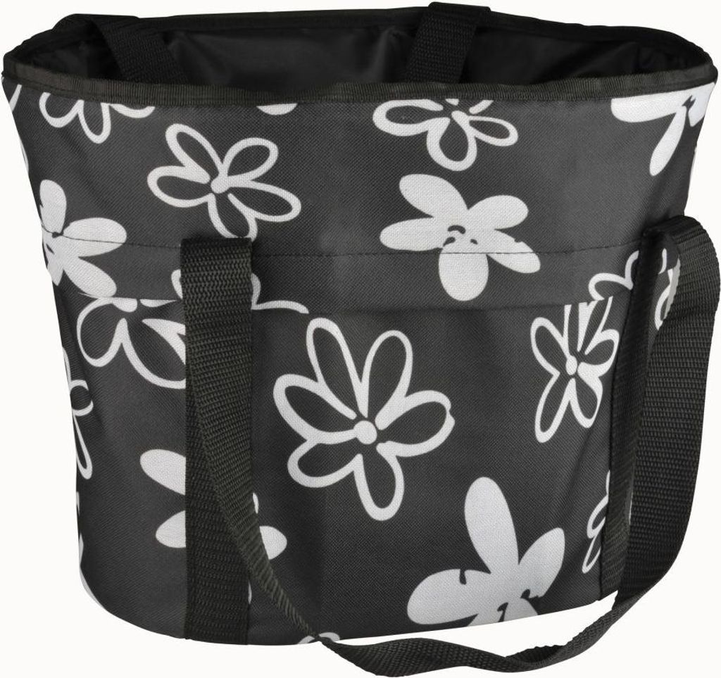 FISCHER Fietsstuur-opbergtas, zwart/wit (11580230) Productafbeelding 