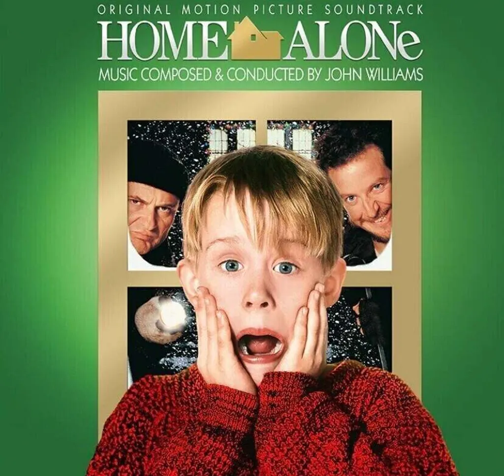 Vinyle Home Alone John Williams - Double LP Couleur Rouge et Or Édition