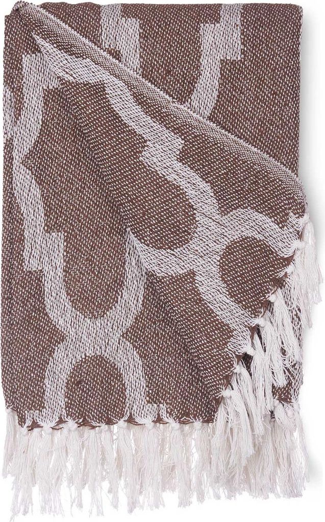 Bettüberwurf aus Baumwolle, 180 x 220 cm