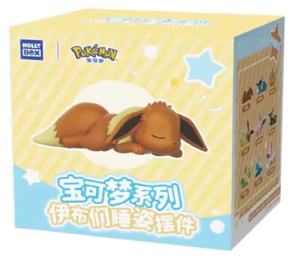 Set da collezione "Pokemon Eeveelutions Sleeping Series" – Immagine del prodotto 