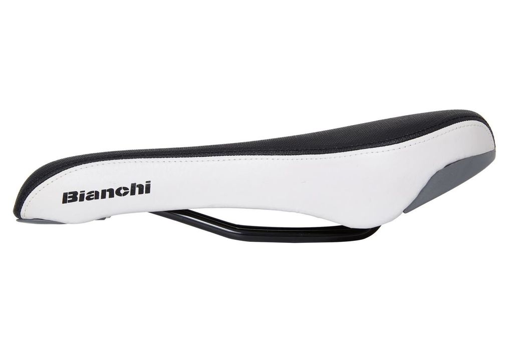 MTB Fahrradsattel schwarz/weiß Touren Bianchi