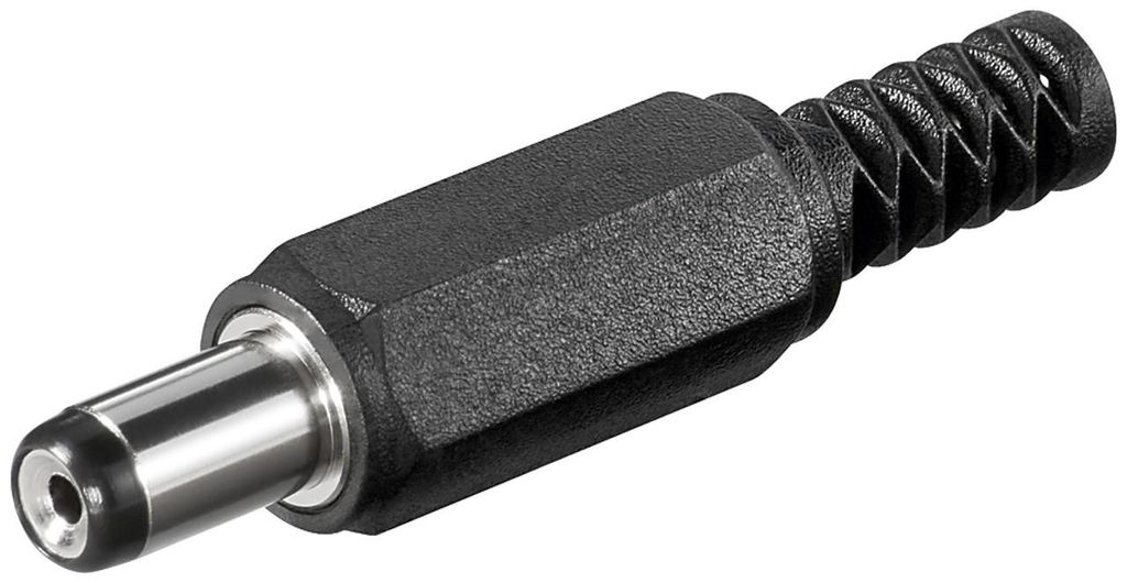 goobay DC Stecker mit Knickschutz 1,7 x 5,5 mm (Bulk) Imagen del producto 