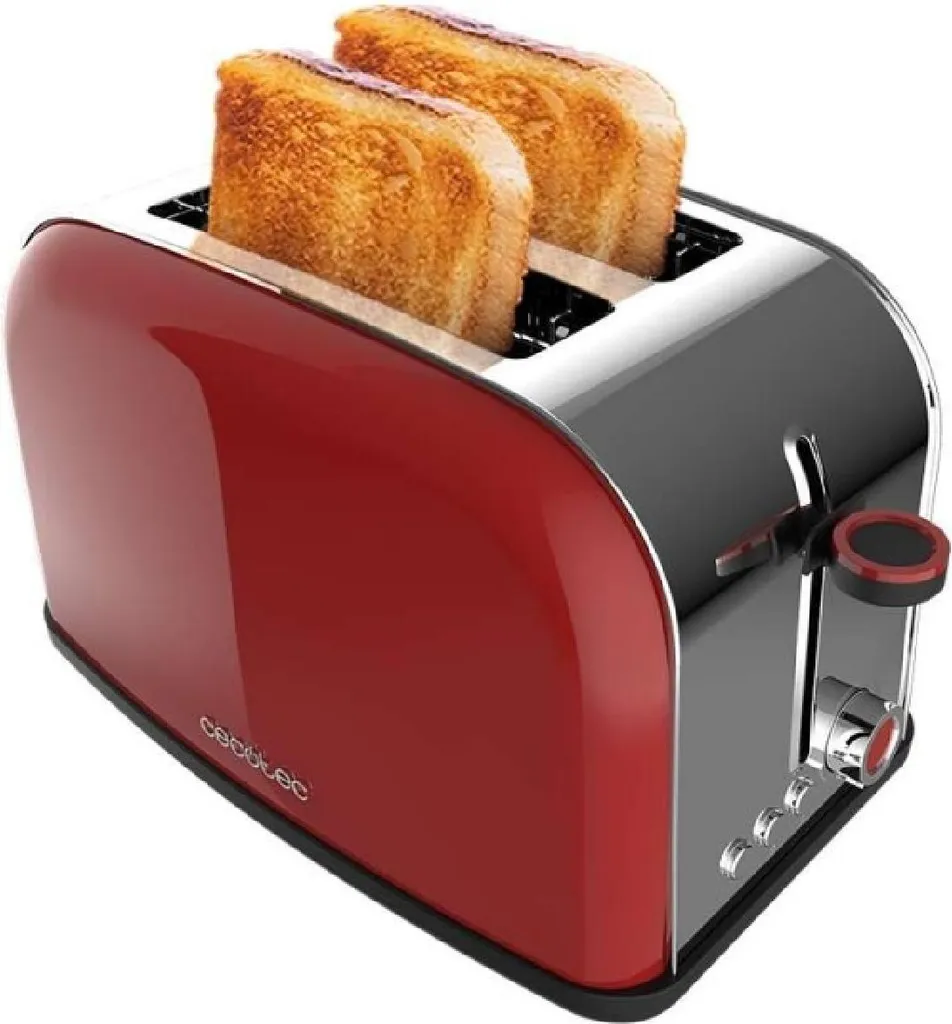 Toaster Vertical pour Petit-déjeuner Rapide Cecotec Toastin' time 850