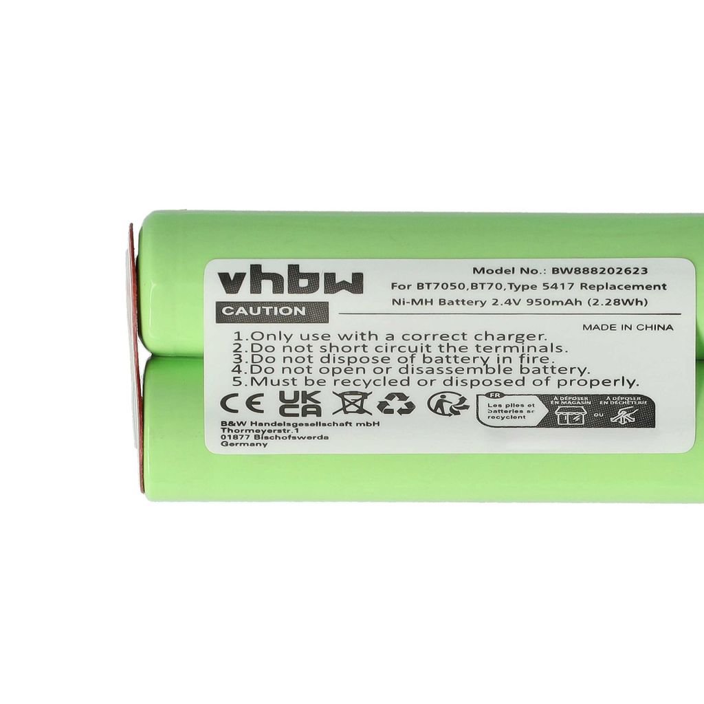 vhbw Akku kompatibel mit Braun Series 7, BT70, BT7050, Produktbild 5