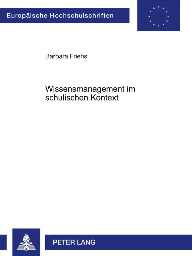 Wissensmanagement im schulischen Kontext