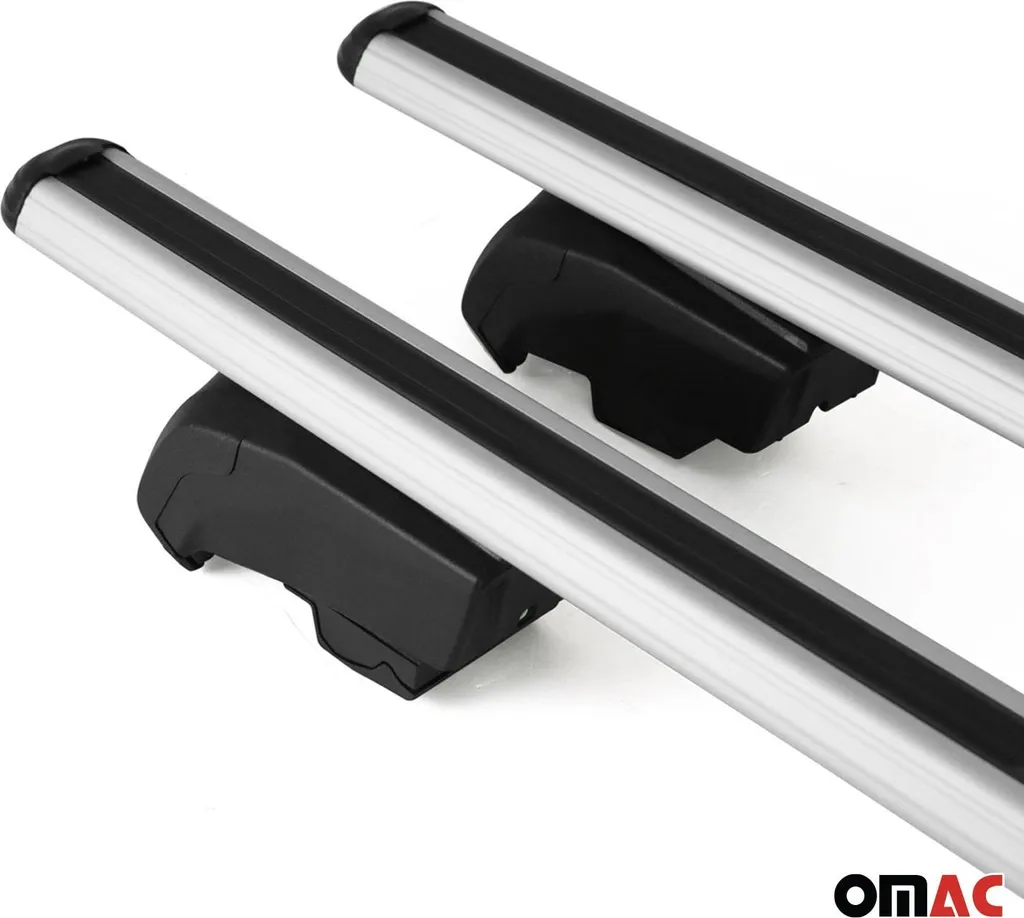 Portapacchi Portapacchi per Mitsubishi Eclipse Cross 2017-2023 ABE grigio alluminio - 11