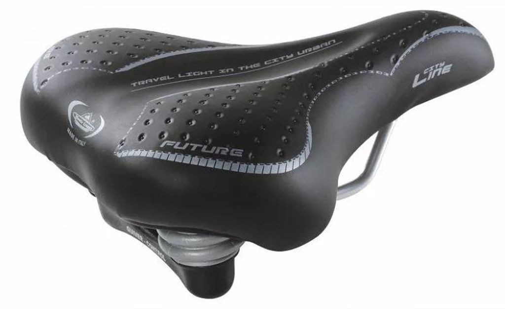 Sattel SMG Future EL Damen schwarz 250 x 190 mm