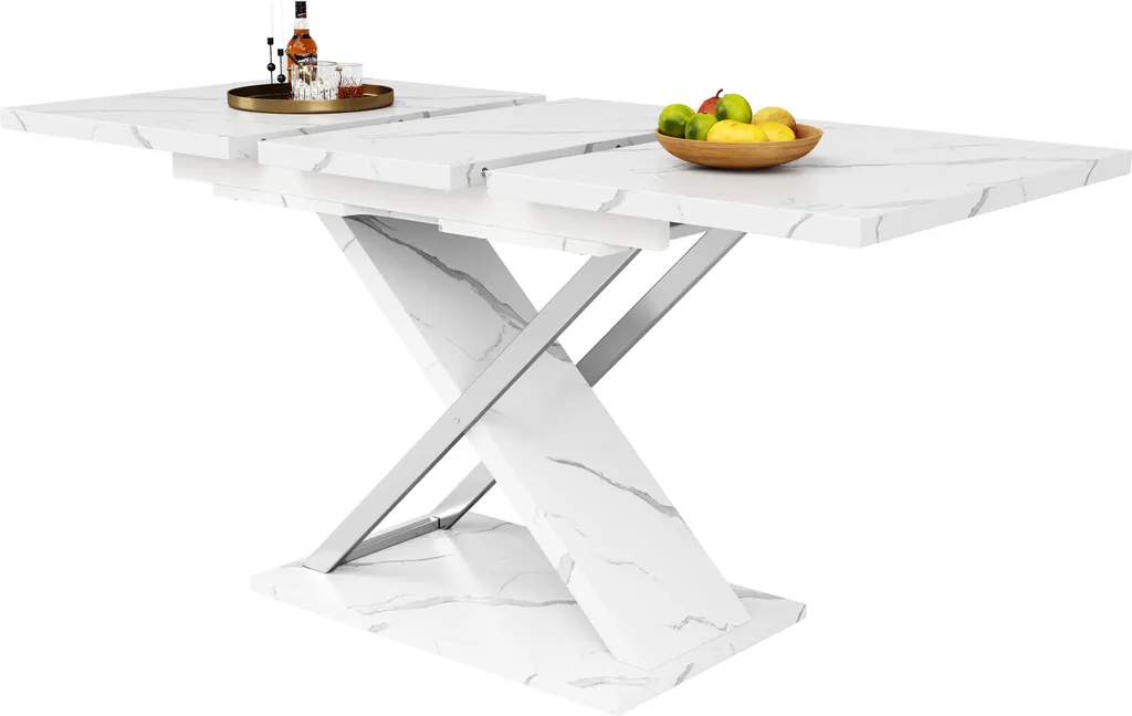 Table extensible 4 à 6 places pour petits espaces et salle à manger - 9