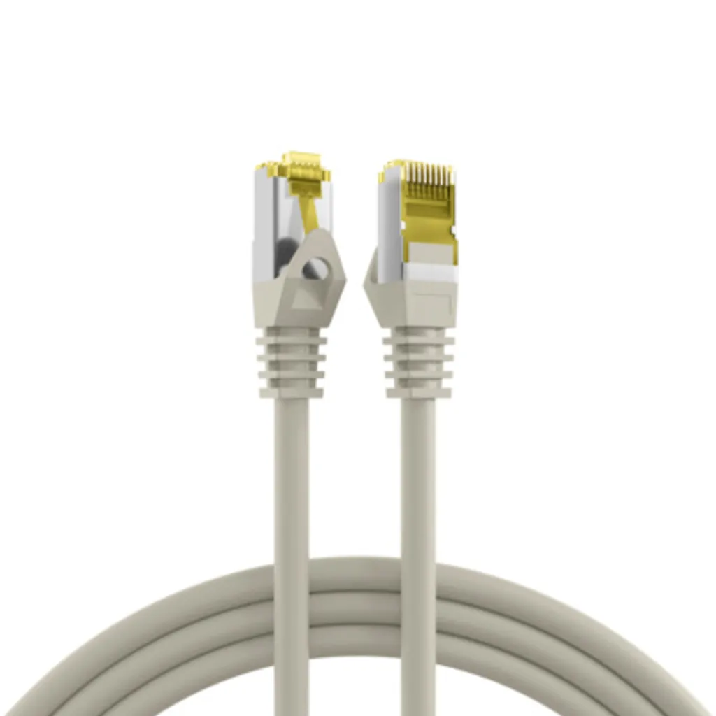 Câble RJ45 Patch S/FTP Cat.6A EFB MK7001.25G de 25m Gris en LSZH