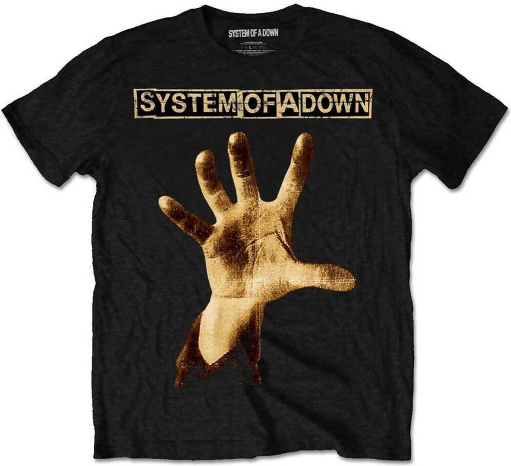 System of a Down T-Shirt Hand XL Schwarz Produktbild 