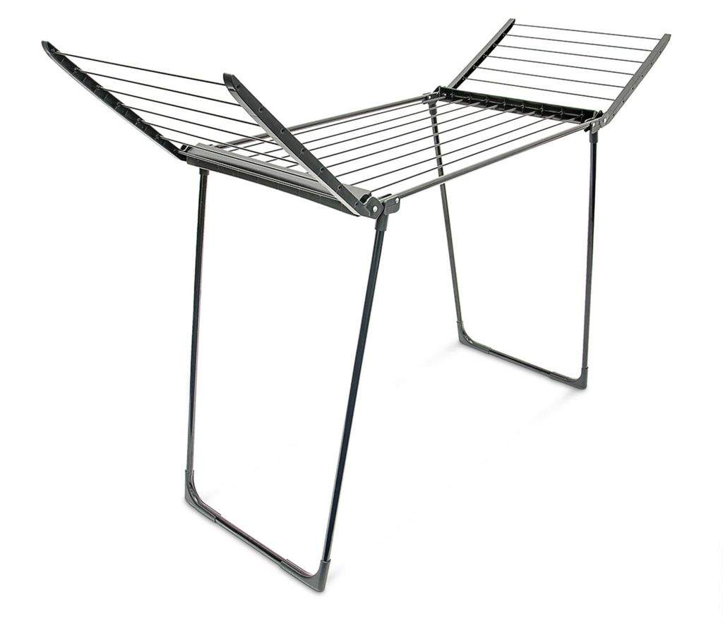 Relaxdays Standtrockner, klappbar, 13 m Wäscheleine, HxBxT: Produktbild 