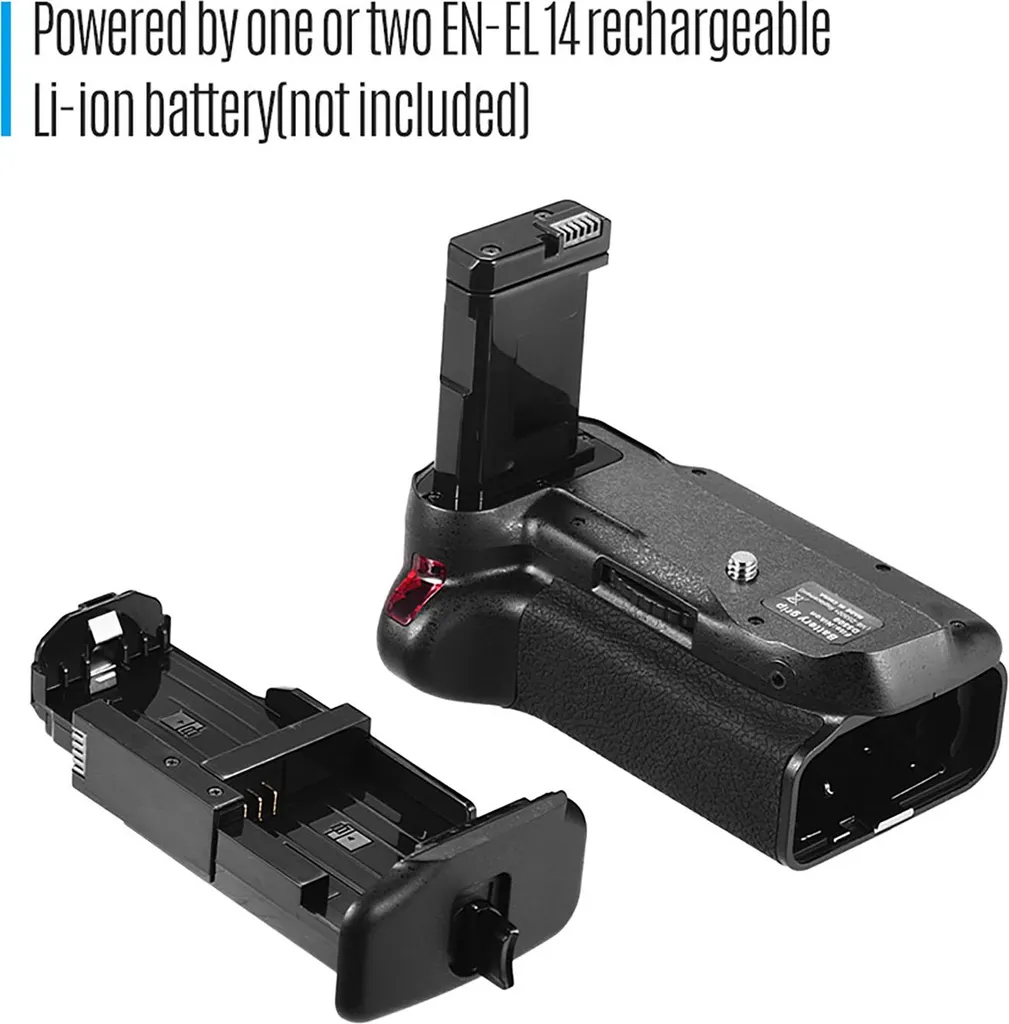 Support Batterie Vertical avec Télécommande IR pour Boîtier Reflex Nikon