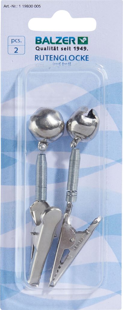 Balzer Rutenglocke mit Klemme