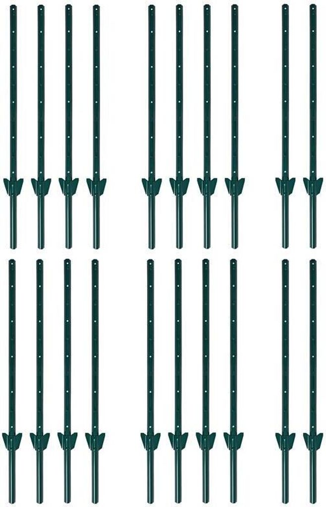 Zaunpfosten Zaunanker Erdanker 87 cm 20er Set Zaunhalter Produktbild 
