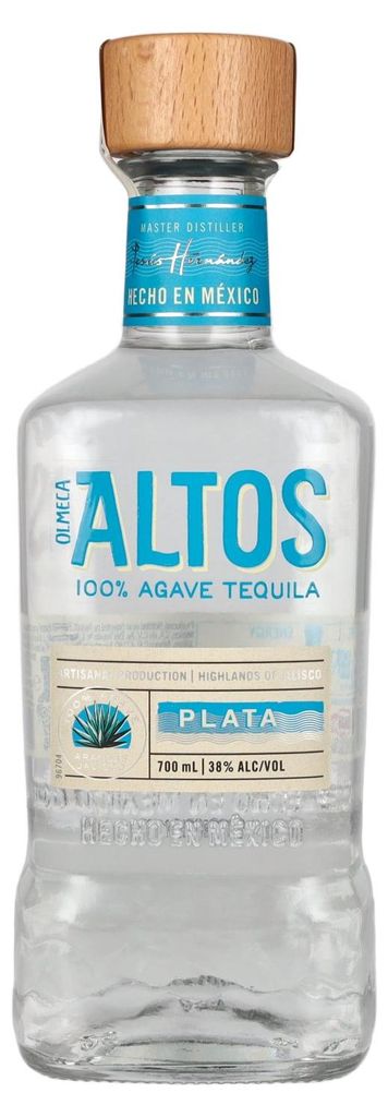 Olmeca Altos Tequila Plata 100% Agave 38% Vol. 0,7l Produktbild 