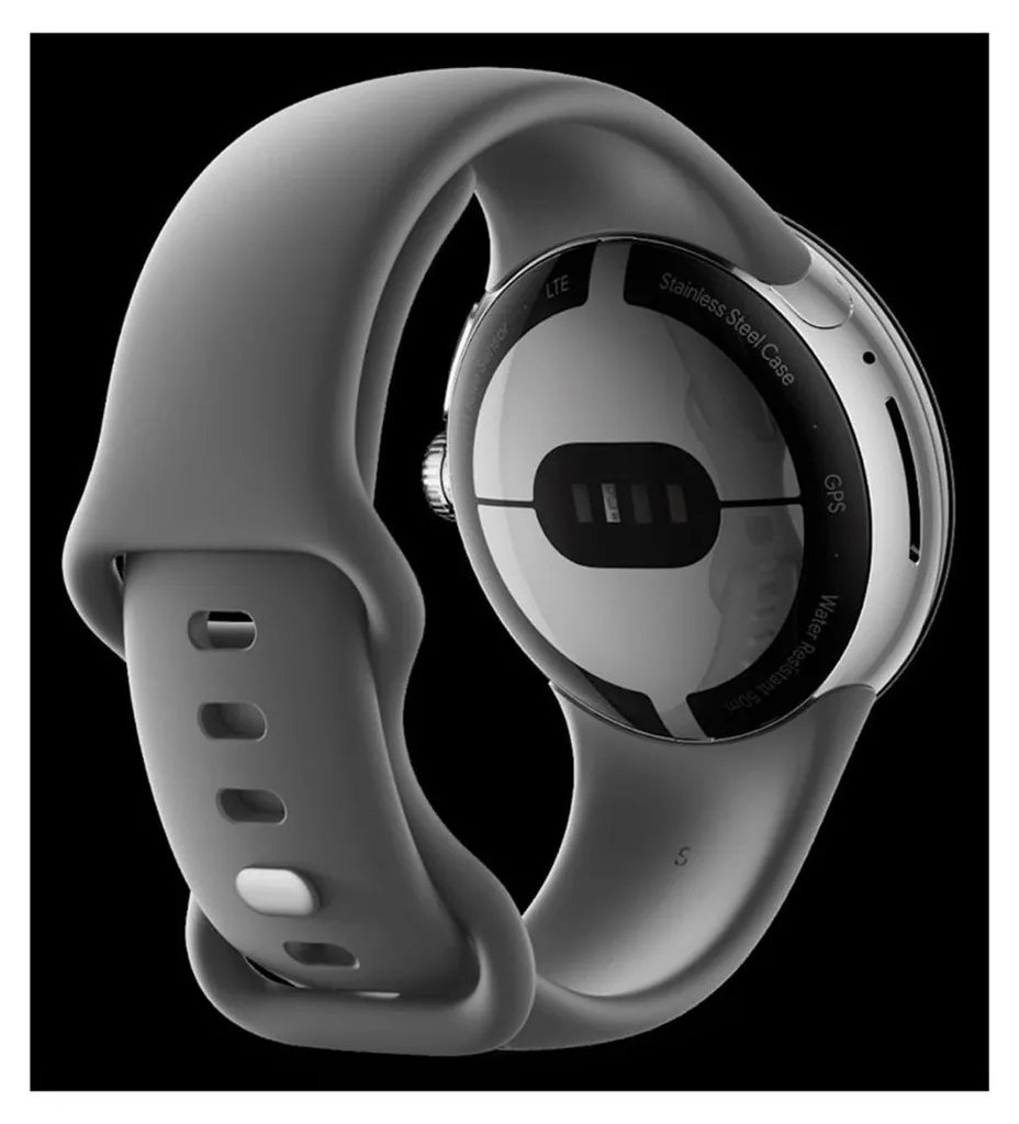 Montre Connectée Google Pixel Watch LTE Argent 41mm WiFi et Bluetooth - 10
