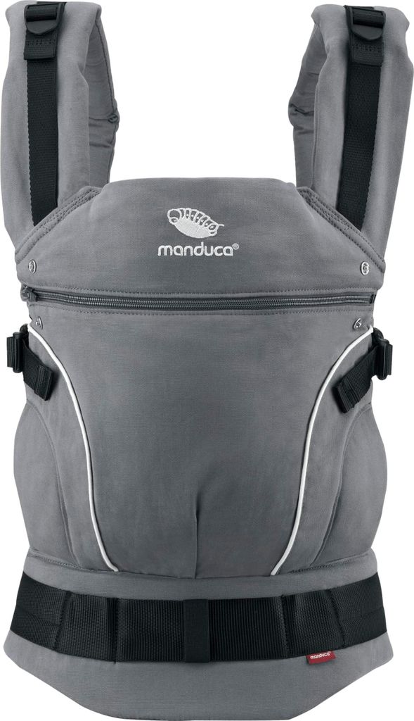 Manduca manduca First PureCotone -kantoreppu, Dark Grey Immagine del prodotto 