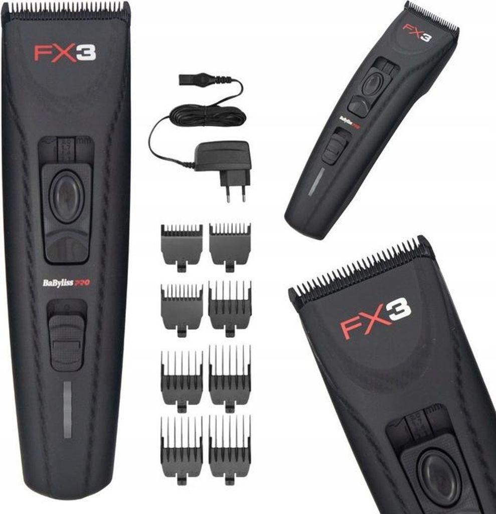 Babyliss Pro FX3 Black Hair Razor FXX3CBE DLC blade Obrázok produktu 