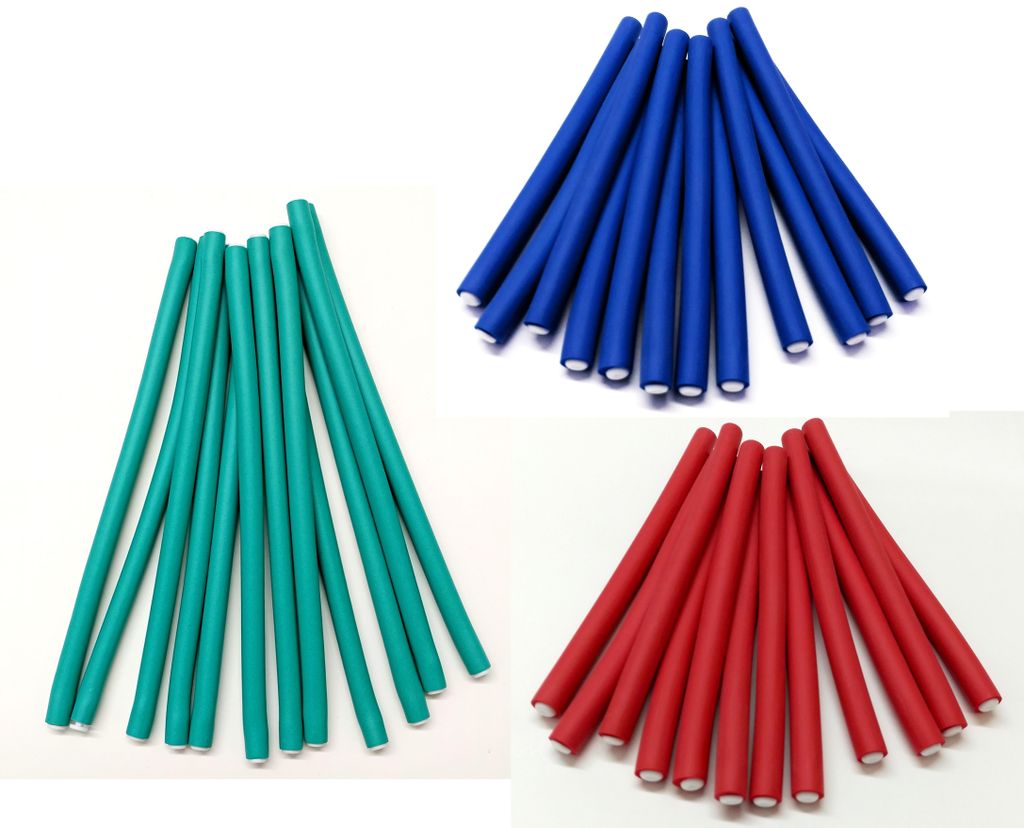 FP Papilotten Flex-Wickler-Set blau-rot-grün - 36 Stck. 7 - Produktbild 