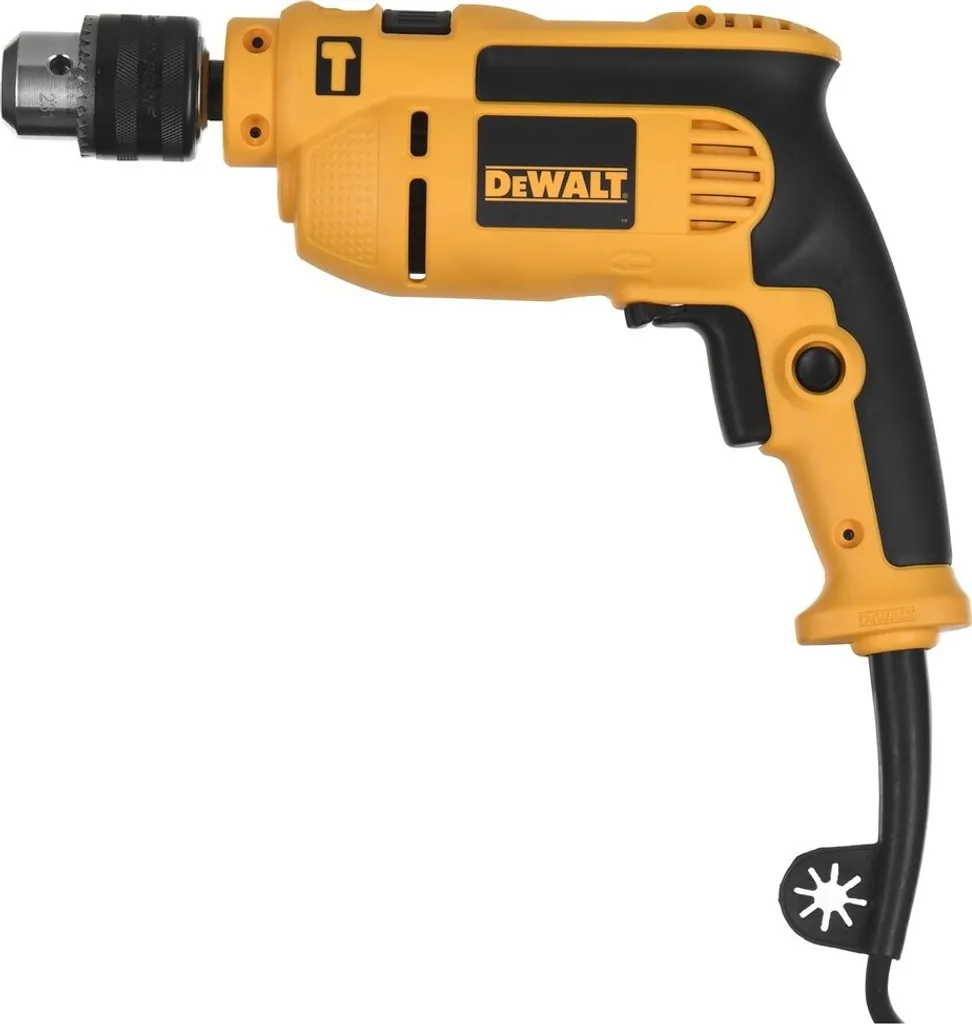 Perceuse à percussion DeWALT DWD024 - Mandrin à clé 650W 2800 tr/min - 6